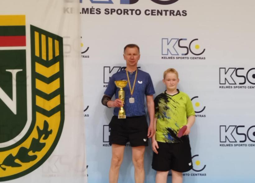 Kelmės sporto centre vyko LKSKA "Nemunas" asmeninės stalo teniso pirmenybės