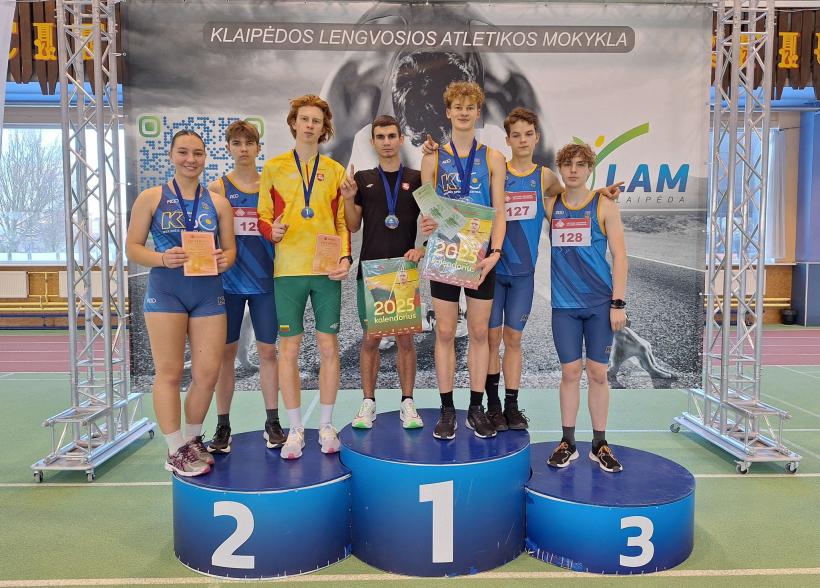 Lietuvos rajonų jaunių ir jaunimo čempionate iškovoti šeši medaliai