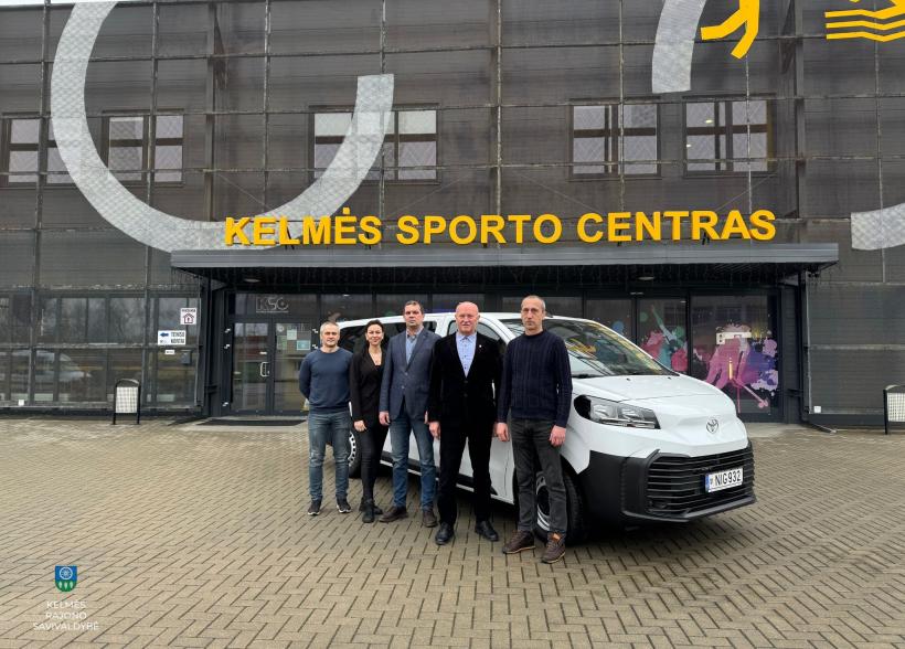 Kelmės rajono savivaldybė pasirūpino, kad sporto centro auklėtiniai į varžybas keliautų patogiau ir saugiau