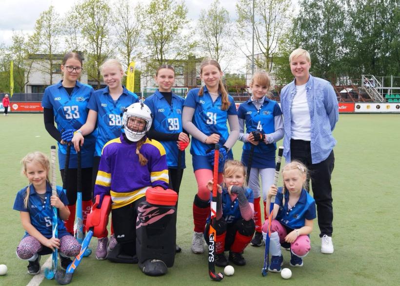 Penktadienį Šiauliuose prasidėjo vaikų U12 žolės riedulio čempionatas