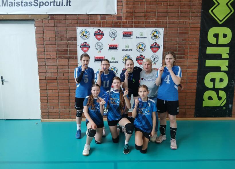 Šiauliuose vyko ,,Dubysos" taurė tinklinio varžybos, Kelmės SC komanda laimėjo bronzos medalius