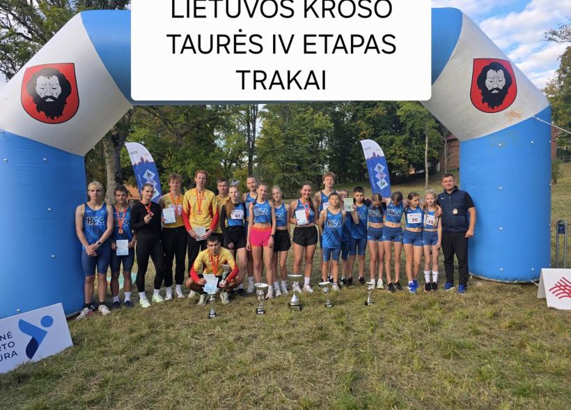 Kelmės rajonas - Lietuvos kroso taurės čempionai rajonų grupėje