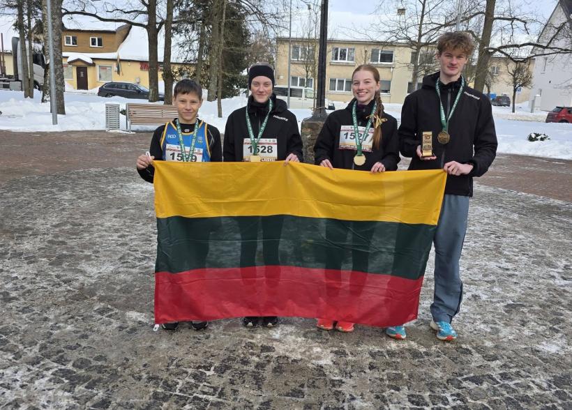 Mažeikiuose vykusiame bėgime „Bėgame už laisvę“ keturi Kelmės SC medaliai